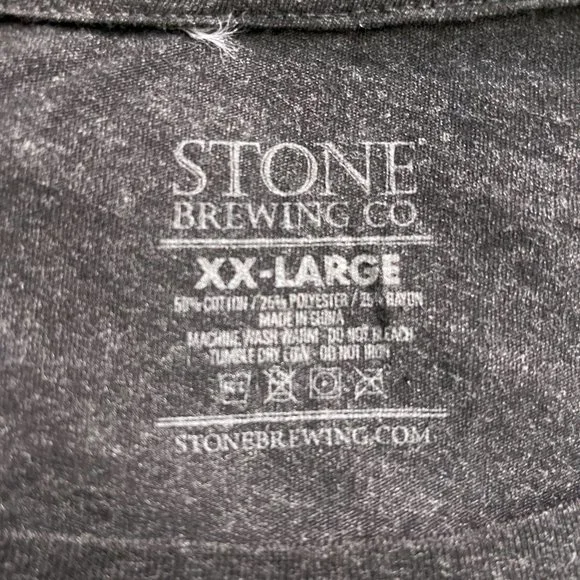 Stone Brewing LADIES TEE (Stone Liberty Station Bistro Staff shirts) --NEW - Picture 6 of 6